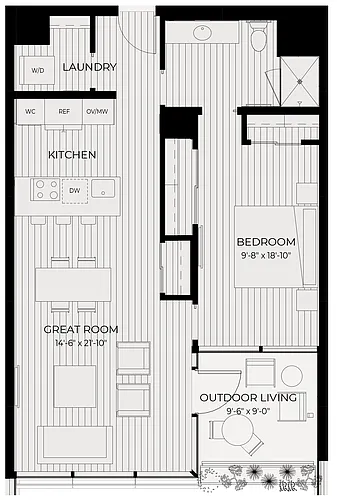 Floor plan Fairview