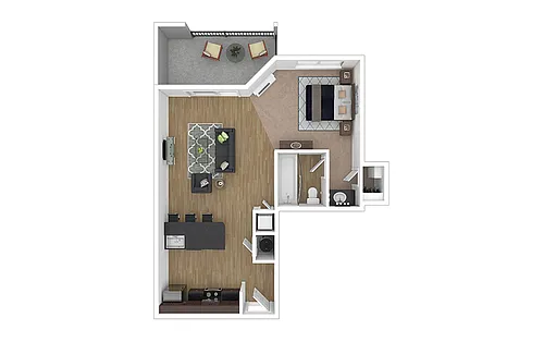 Floor plan Blue