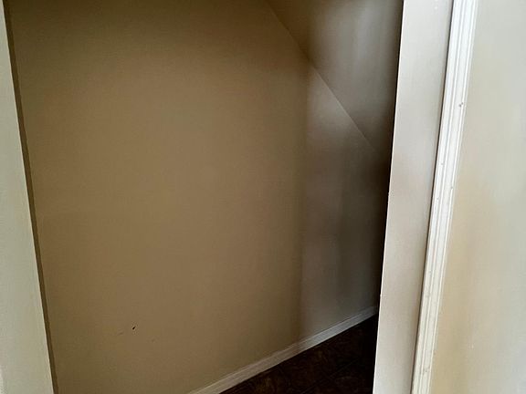 Under the stairs closet