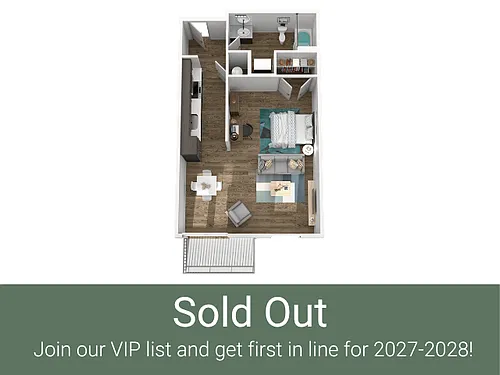 Floor plan Studio C