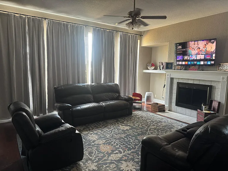 Downstairs family room