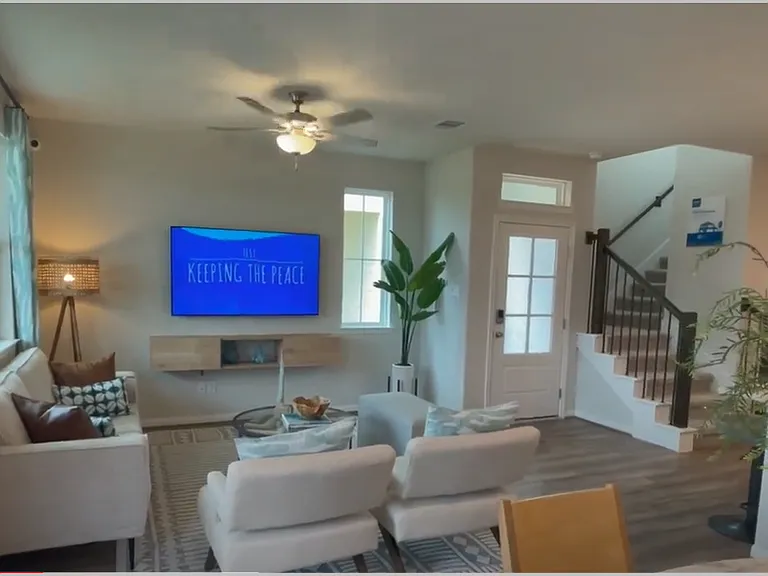 Living room on 1st floor.
