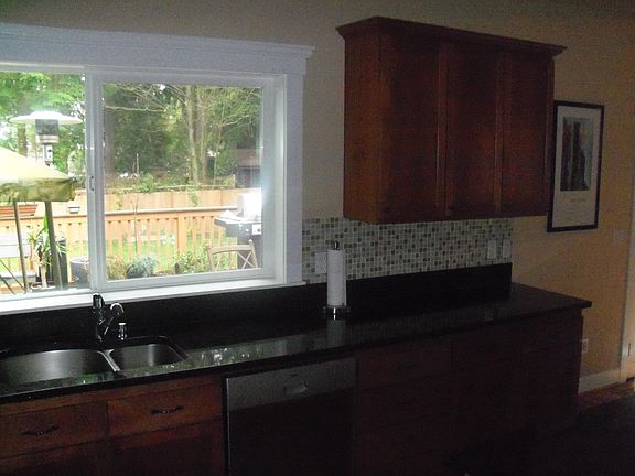 Kitchen Side View- Overlooking back yard
