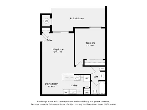 Floor plan A