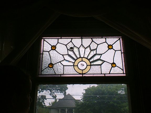 Stain glass in Living Room