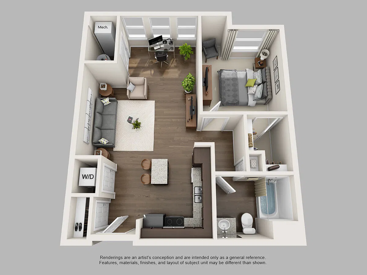 Floor plan Peppermint A1S