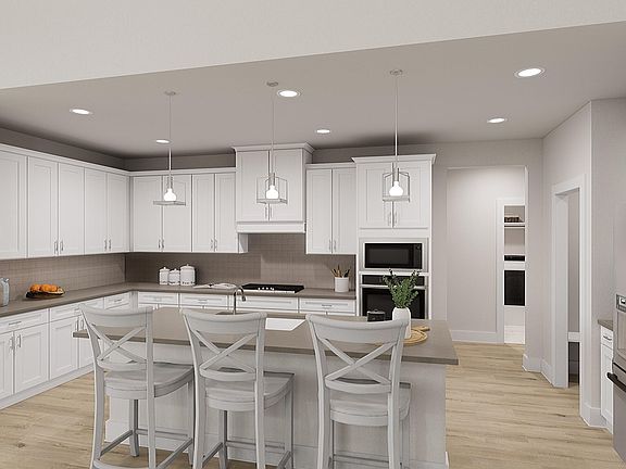 Evelyn Model Home - Kitchen