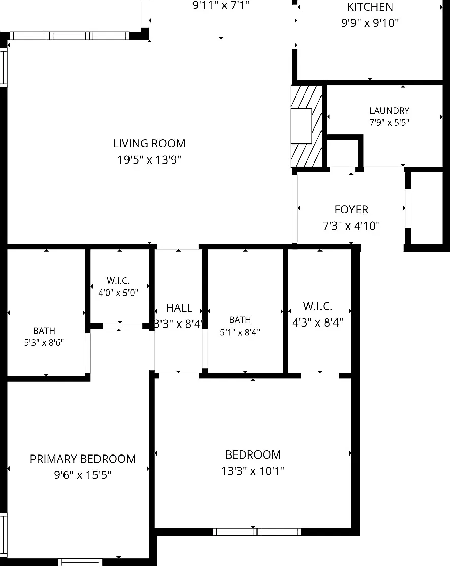 2 bed, 1107 sqft, $2,450 — Photo 2