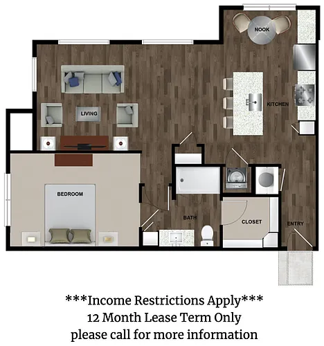 Floor plan Impressionist | A5d-EH | Essential Housing
