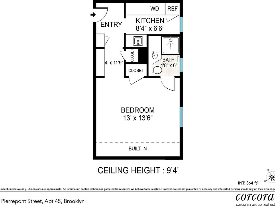 2nd image of 61 Pierrepont St APT 45