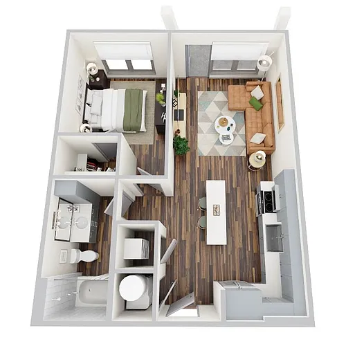 Floor plan A13