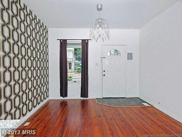 Living Room- Wallpaper has been removed