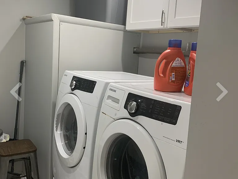 Washer and dryer
