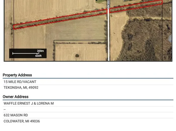15 Mile Rd, Tekonsha, MI 49092