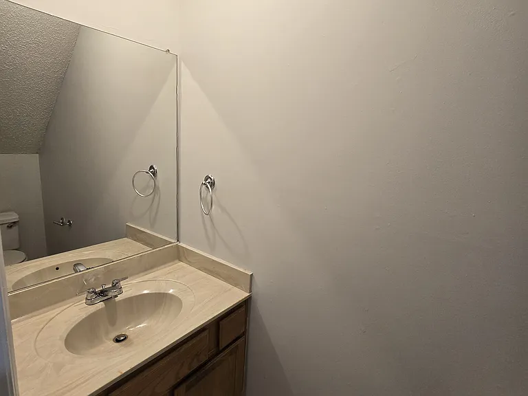 Downstairs half bath