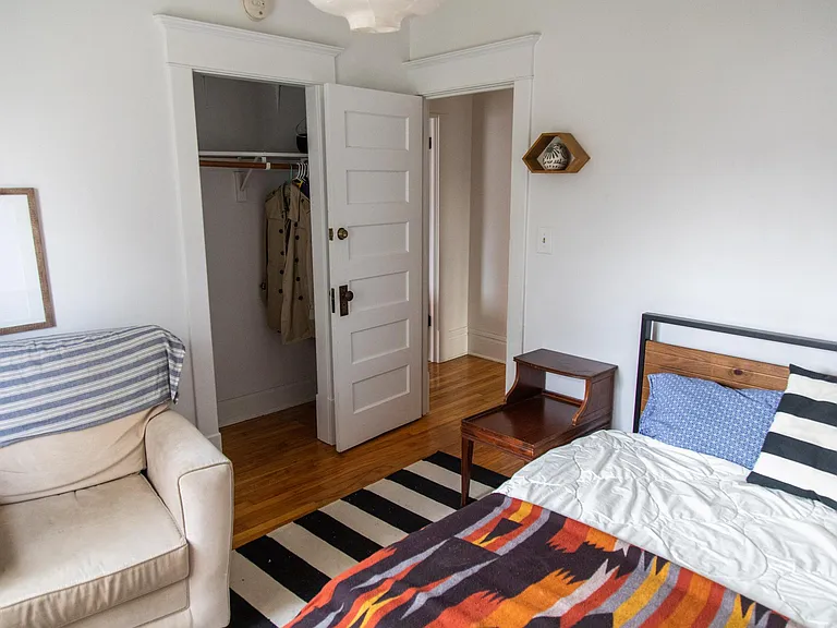 Bedroom 3 with views of downtown Minneapolis