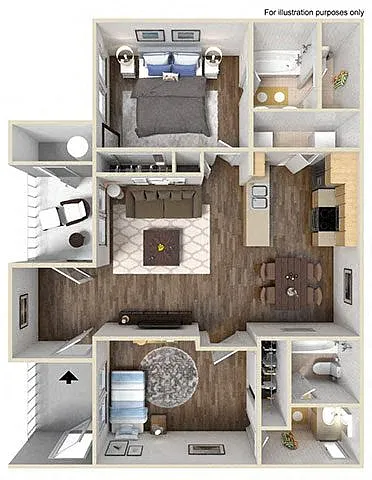 Floor plan B