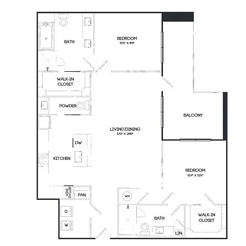 Floor plan B4E