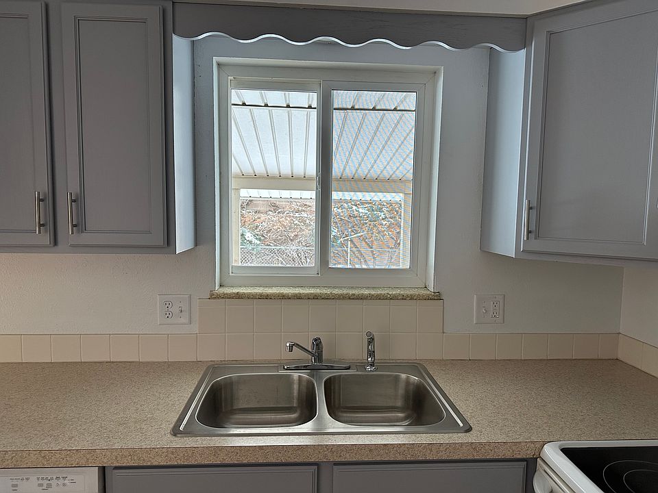 Looking out kitchen window