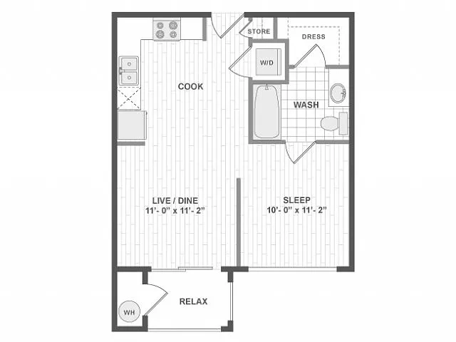 Floor plan E1