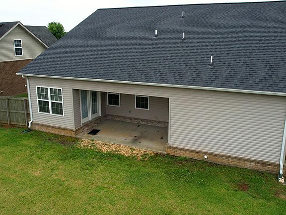 Covered back patio