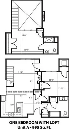 Lofted 2 Bed A Lofted 2 Bed A