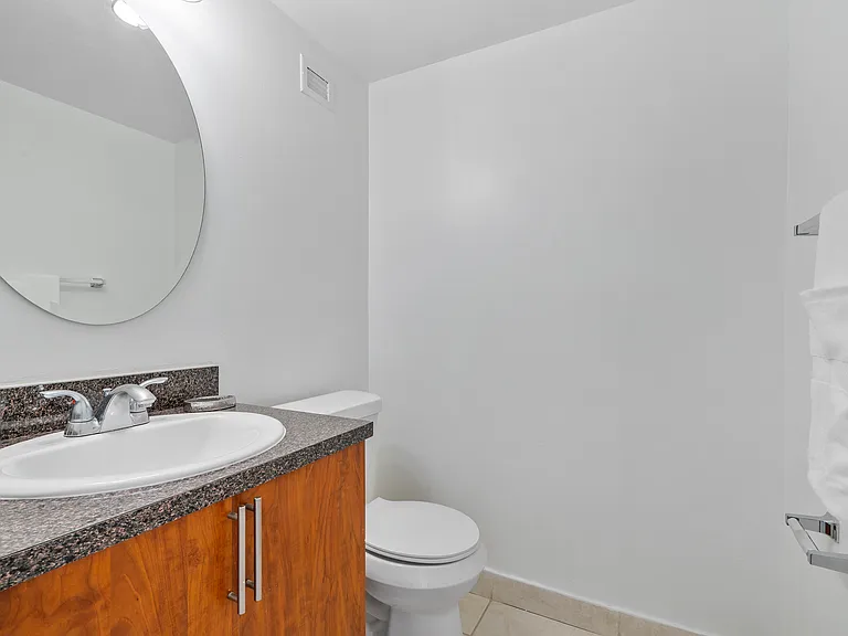1 Bed 1.5 Bath Model Unit