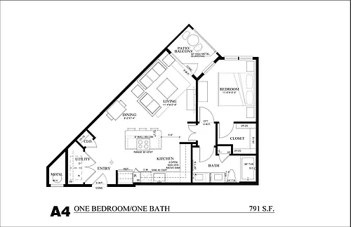 Floor plan A4