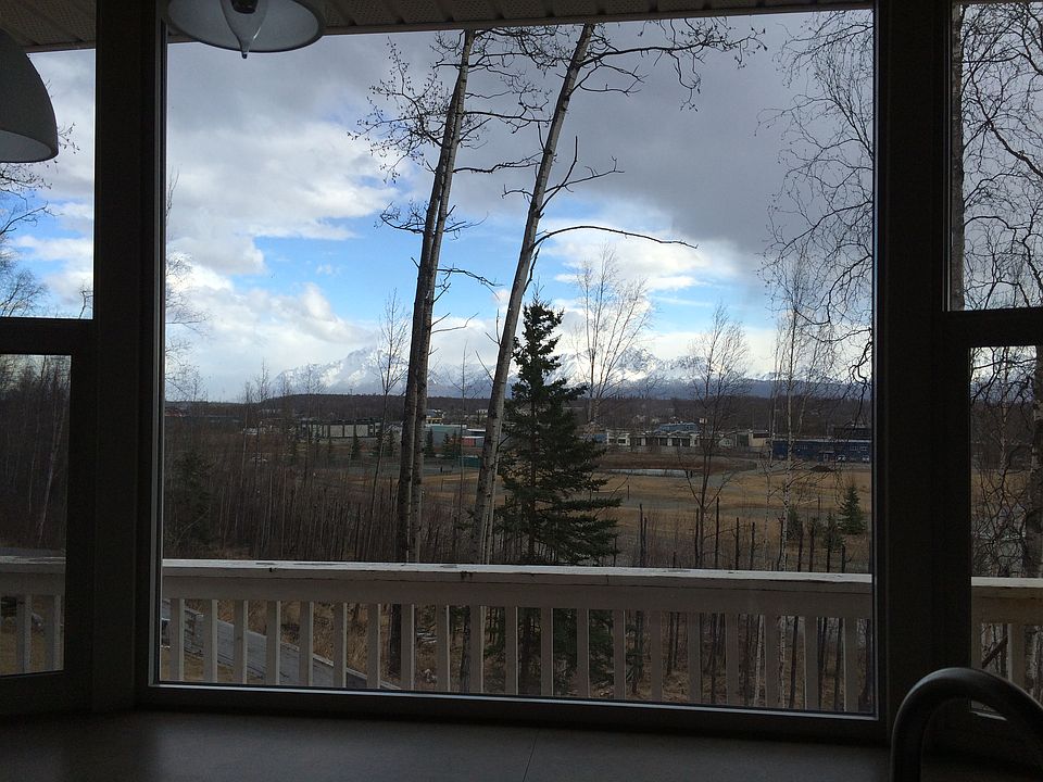 View from the kitchen window.