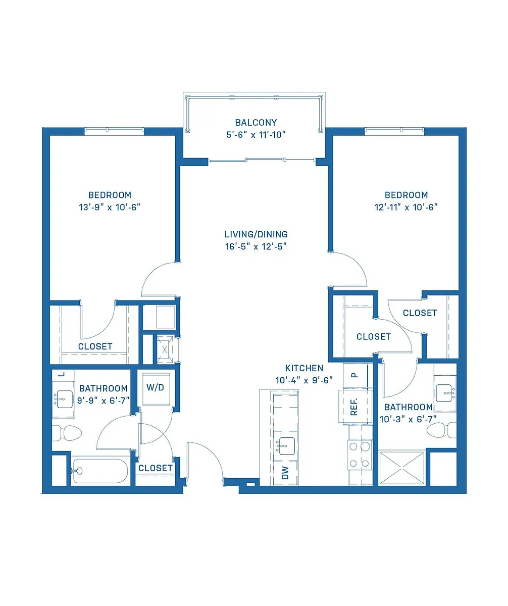 Floor plan Style B1