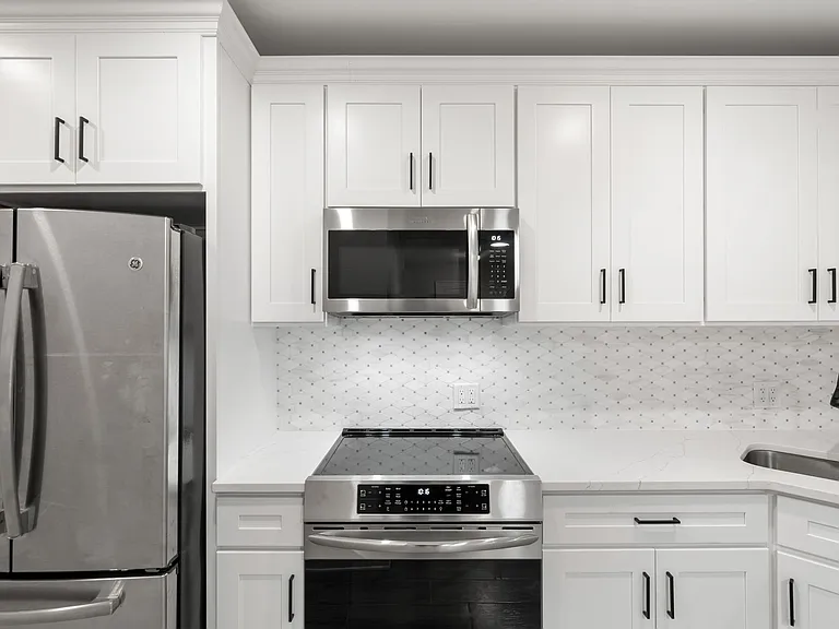 This apartment is under renovation. These pictures show the adjacent apartment, recently completed. Quality and finishes will be consistent.