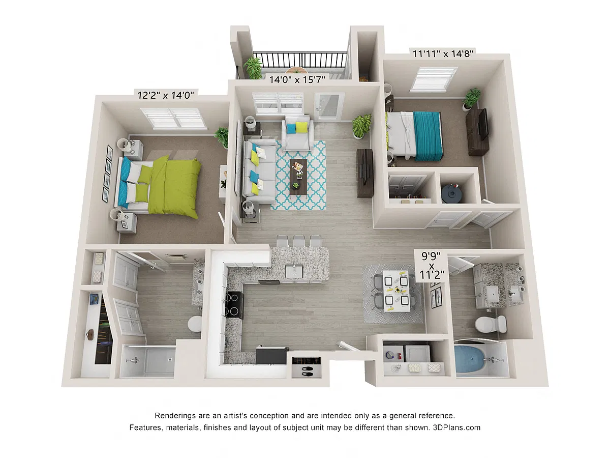 Floor plan Bayou