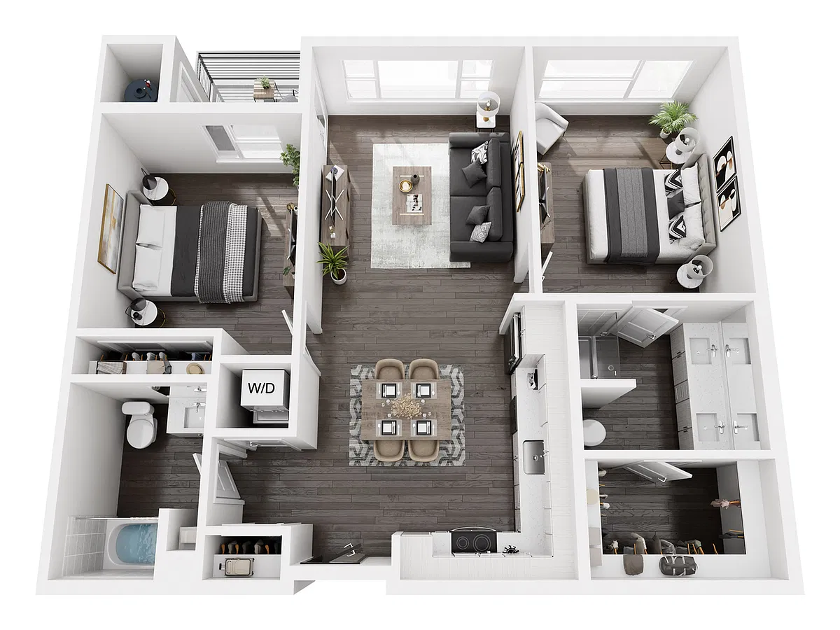 Floor plan B1