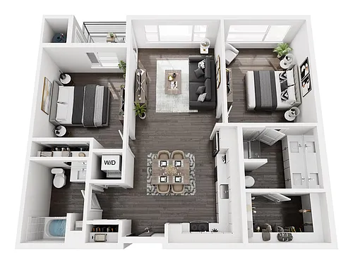 Floor plan B1