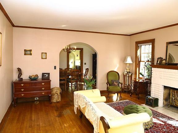 Living Room w/ wood burning FP