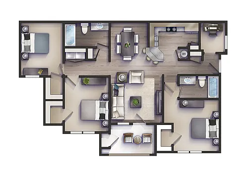 Floor plan The Highland