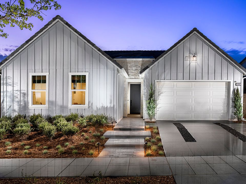 The Meadow model home with Modern Farmhouse Architecture