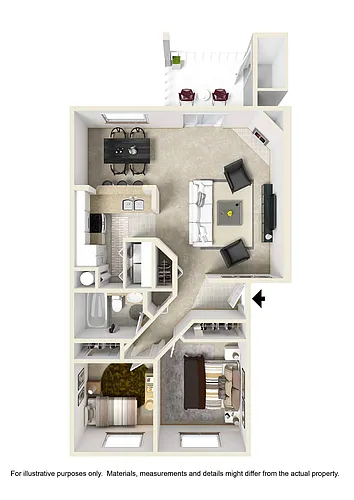 Floor plan WHITE RIVER