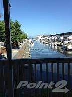 rusty anchor boat dock