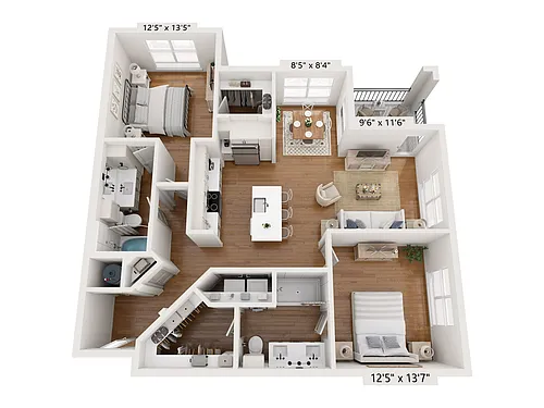 Floor plan Warner