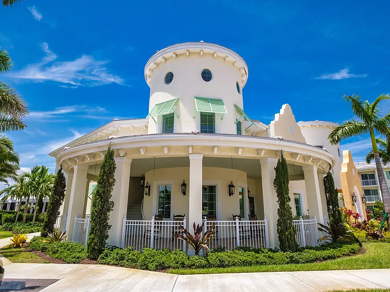 Welcome home to a community that feels like its own retreat