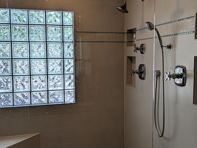 Master bathroom shower