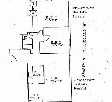 C Unit Floor Plan