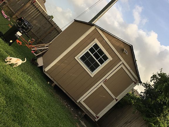 Back yard shed 