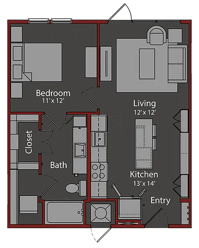 Floor plan A1