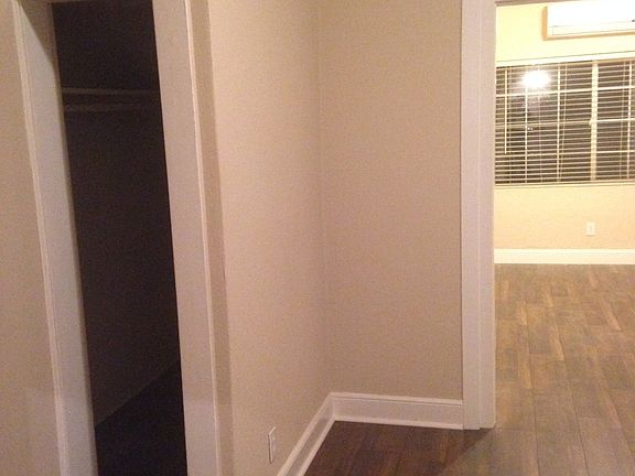 closet in dining area