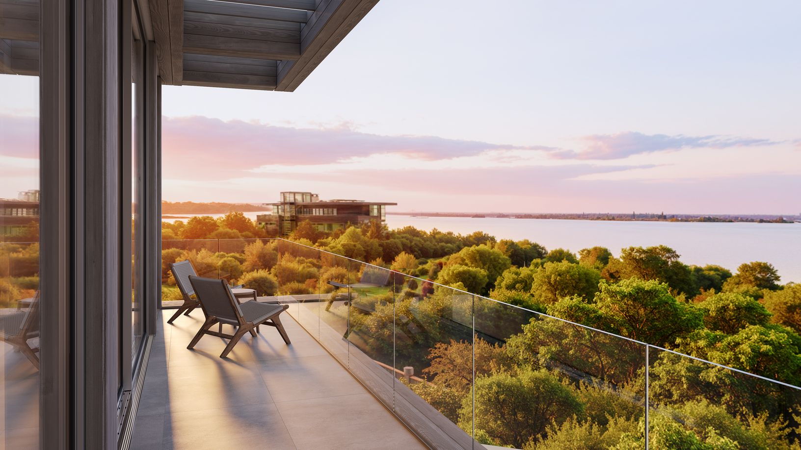 Second Floor Terrace Bay View - Sunset