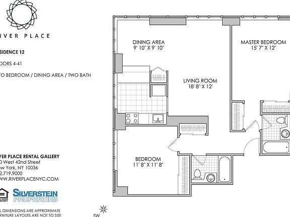 2nd image of 1 River Pl APT 1812