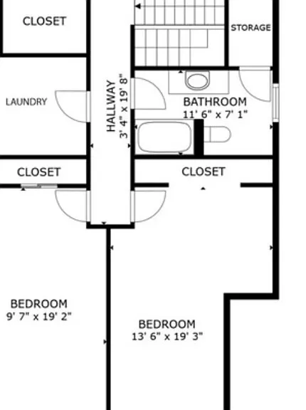 Floorplan upstairs