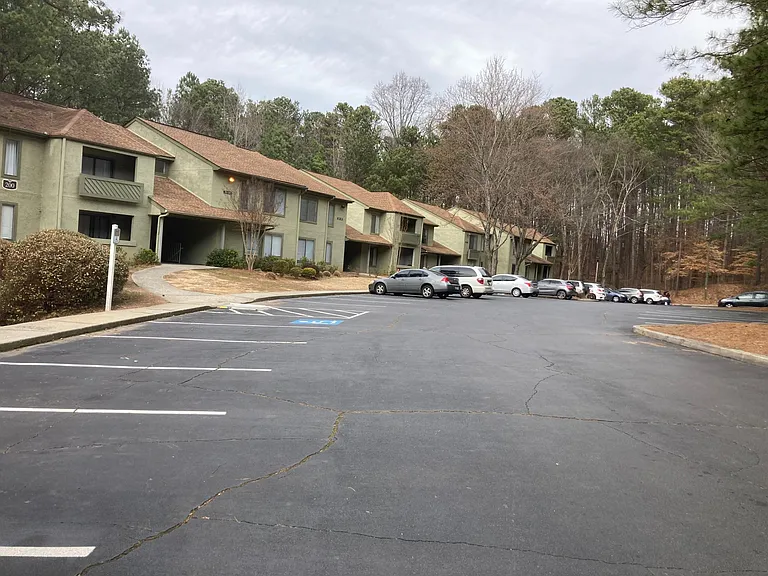 Lots of parking space
